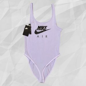 NWT lilac nike bodysuit